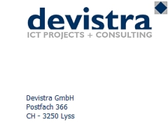 devistra GmbH | 3250 Lyss